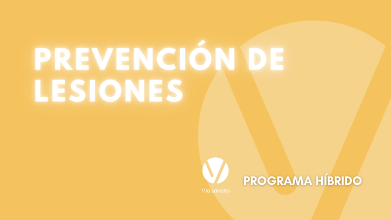 Programa +50 Prevención de lesiones (25 min) Marcelo