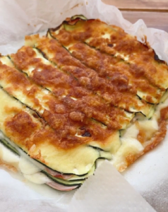 Calabacín gratinado