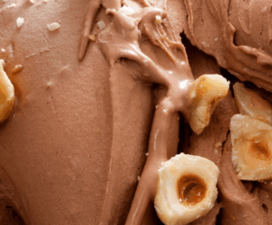 Helado de avellanas