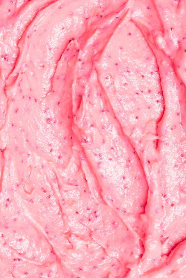 Helado de fresa