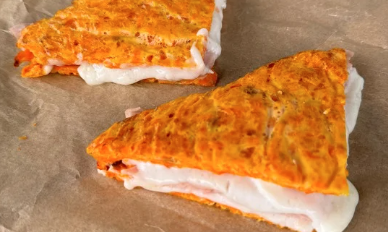 Sandwich con zanahoria