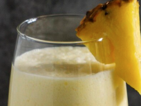 Smoothie de piña y coco