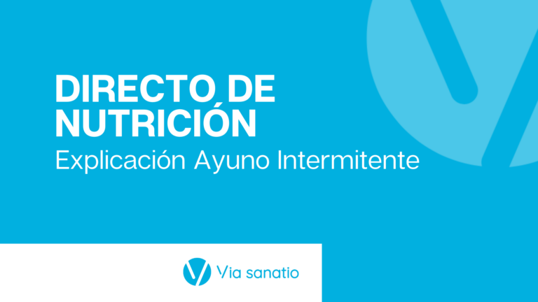 Martes 02 – Directo Nutrición – Explicación programa ayuno intermitente (20h) Blanca