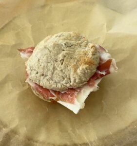 Montadito con pan rápido