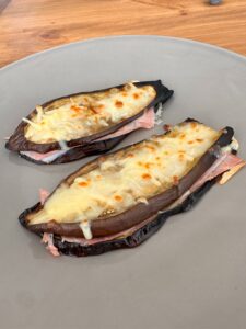 Sándwich de berenjena