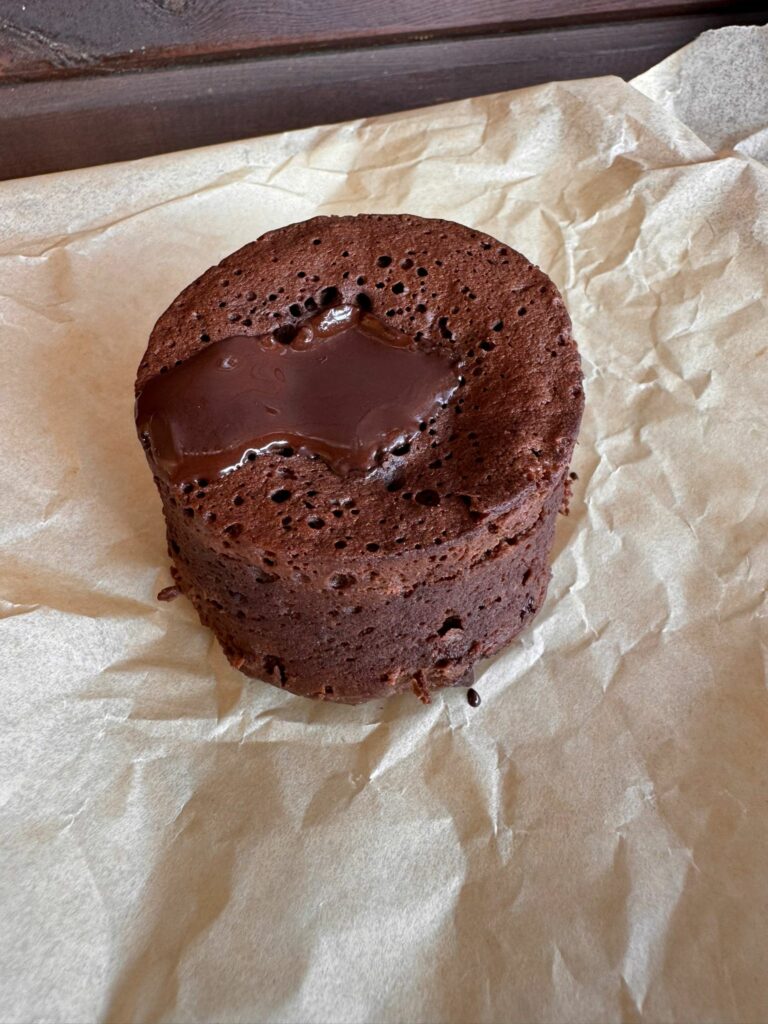 Mug cake de chocolate