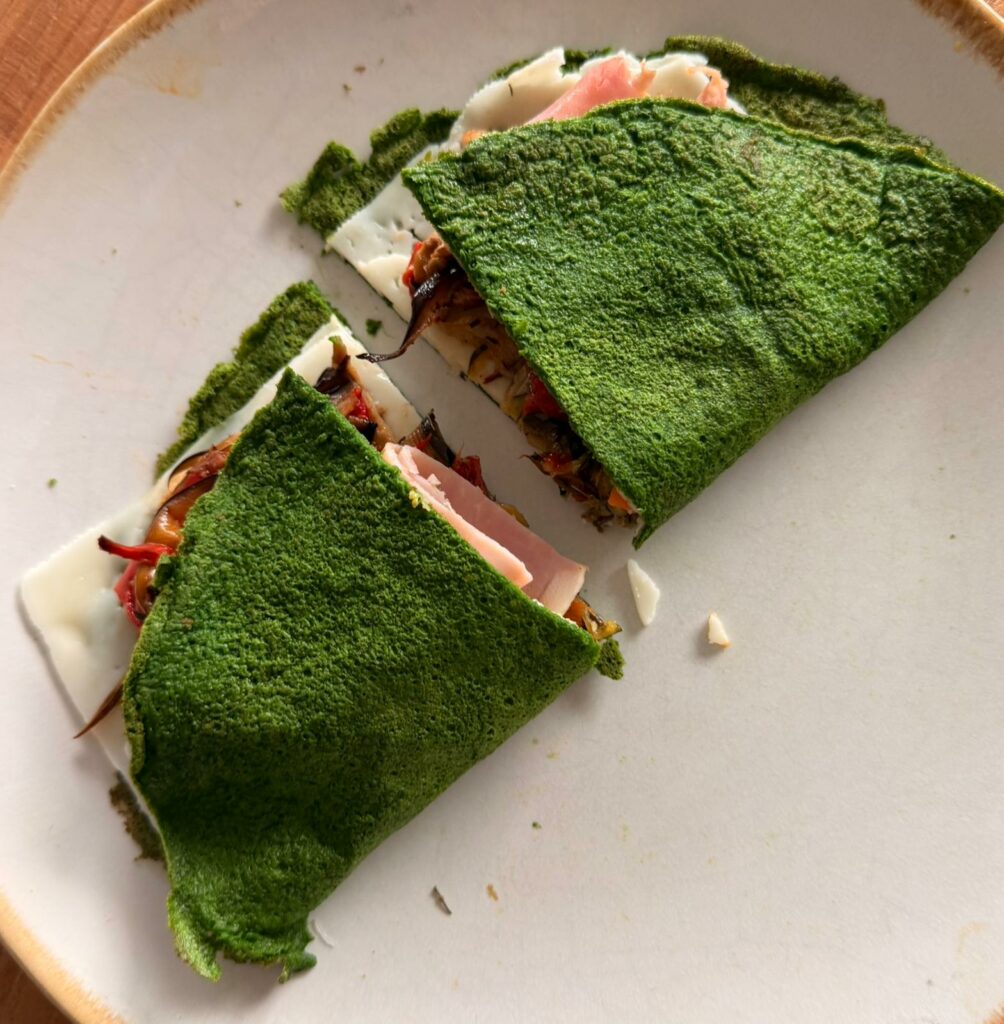 Tortitas de espinaca