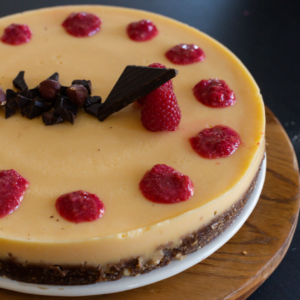 Tarta de limón sin horno