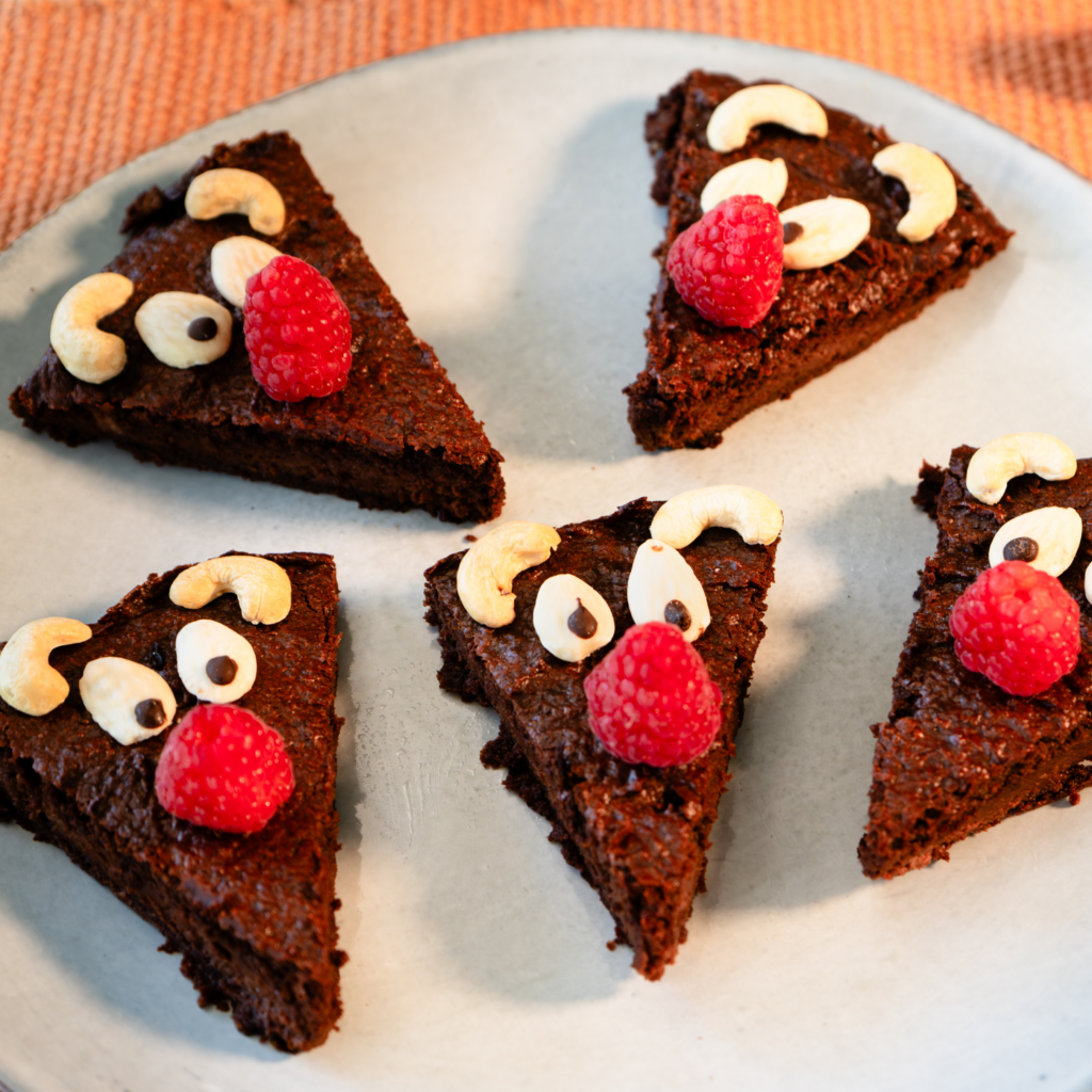 Brownie de reno de Navidad