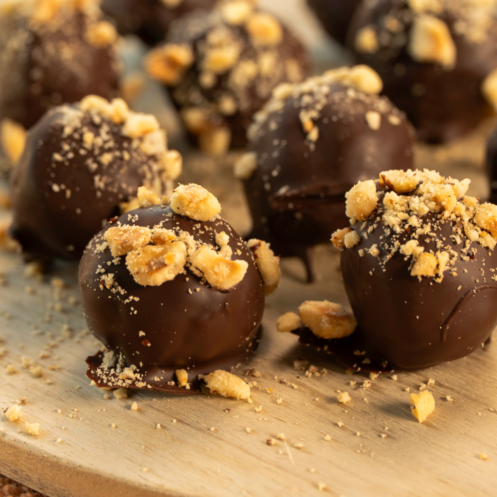 Trufas al estilo Ferrero Rocher