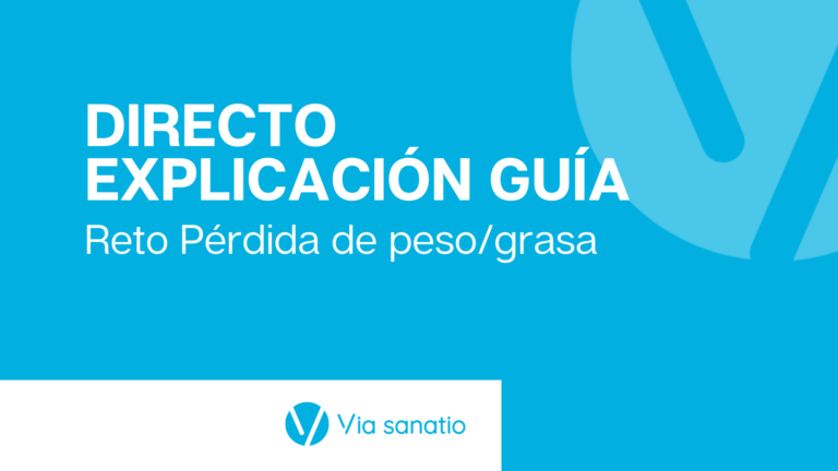 Lunes 29 – Directo EXPLICACIÓN RETO Pérdida de peso/grasa (20h) Blanca