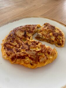 Tortilla de nabo