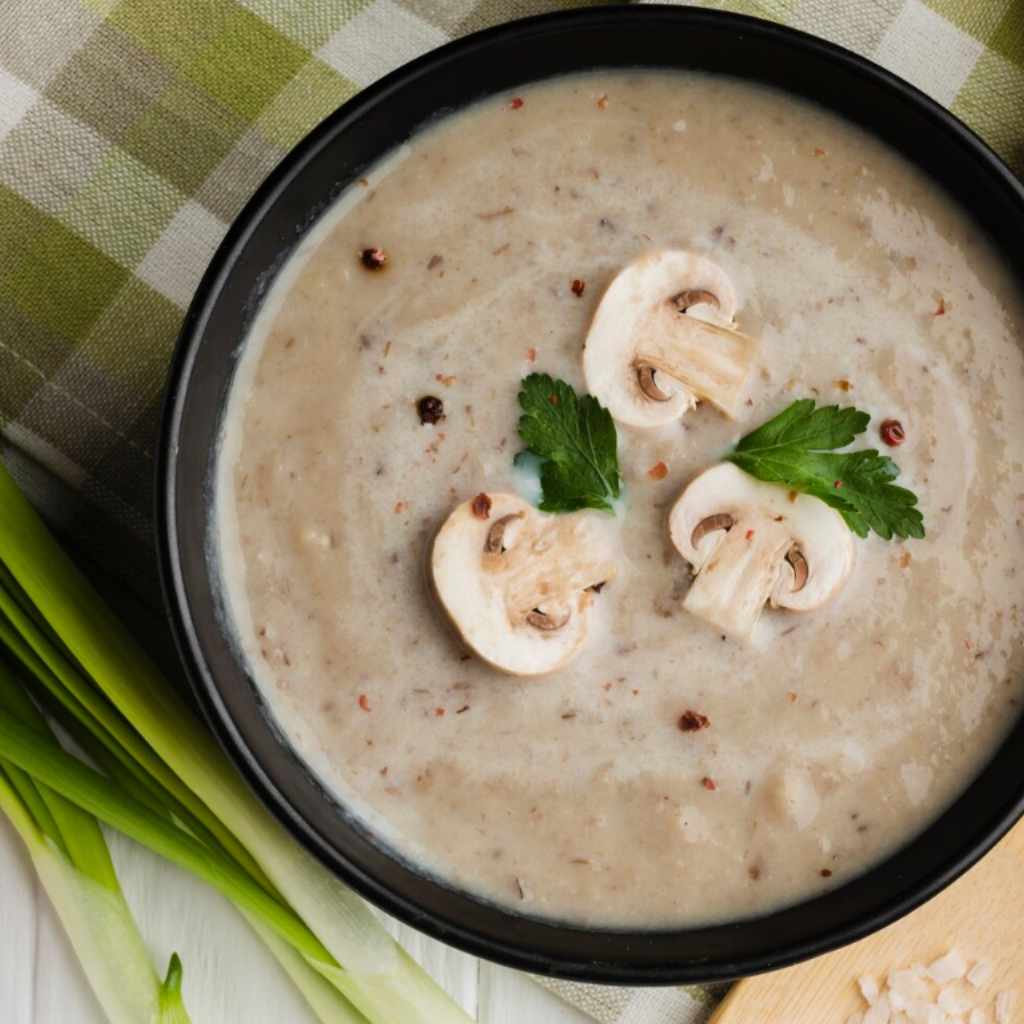 Crema de setas