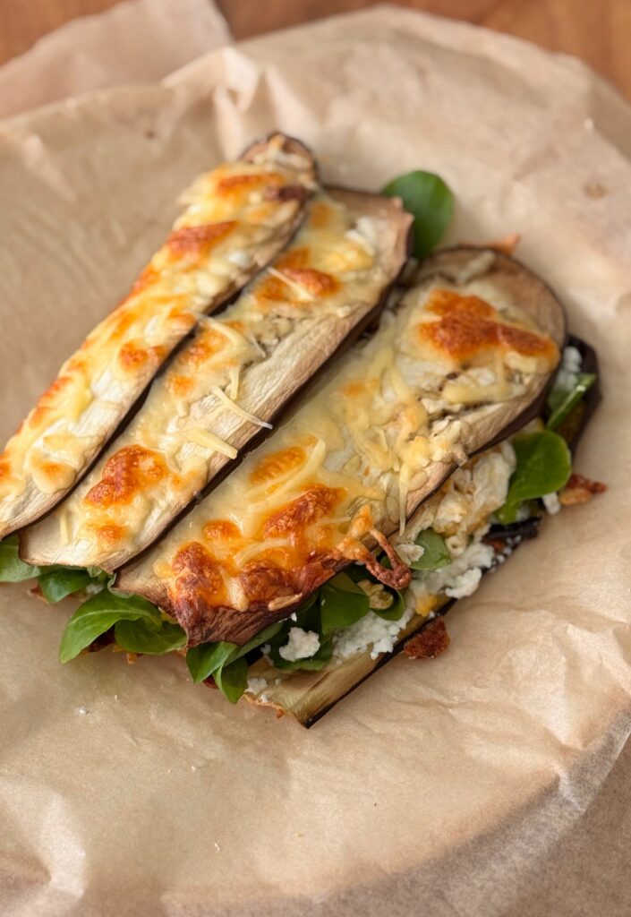 Wrap de berenjena