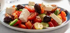 Ensalada griega keto