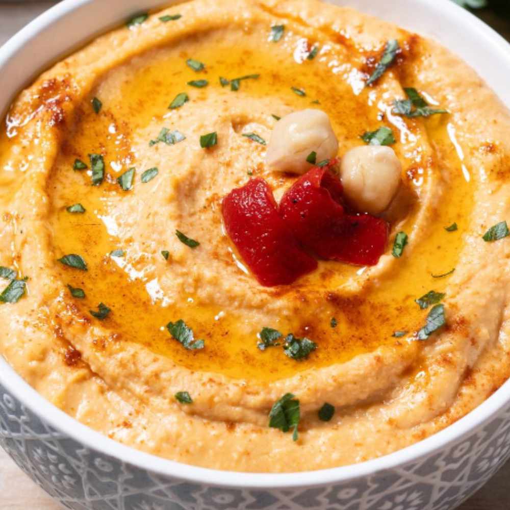 Hummus de pimientos
