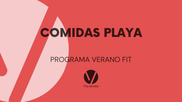 COMIDAS para llevar a la PLAYA – PROGRAMA VERANO FIT