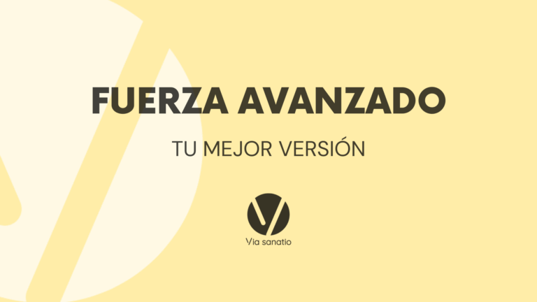 PROGRAMA TU MEJOR VERSIÓN – semana 3 FUERZA avanzado (45 mins) Criss