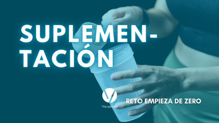 GUÍA suplementación y recetas – RETO empieza de zero