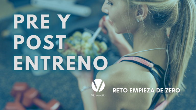 GUÍA pre y post entreno – RETO empieza de zero