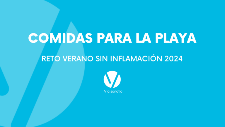 COMIDAS PLAYA reto verano sin inflamación 2024