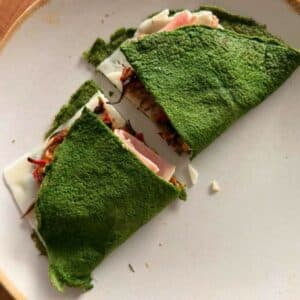Tortitas de espinaca