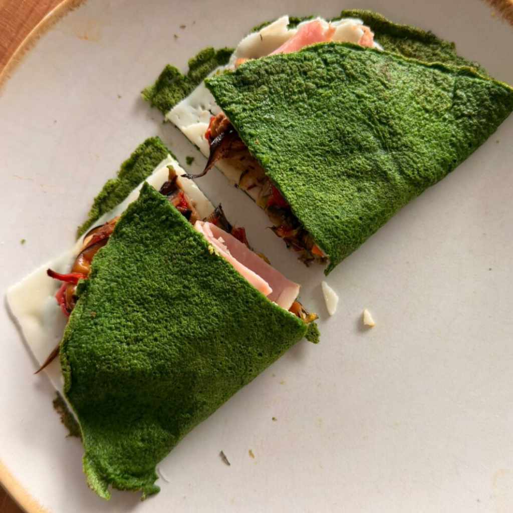 Tortitas de espinaca