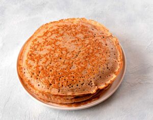 Tortita sarraceno rellena